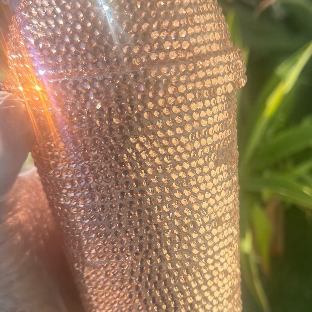 Sparkling Rhinestone Tumbler